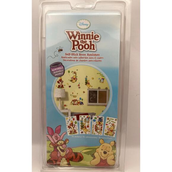 Disney Winnie the Pooh Tiger and Friends Wall Stickers (76) Removable - Picture 1 of 6